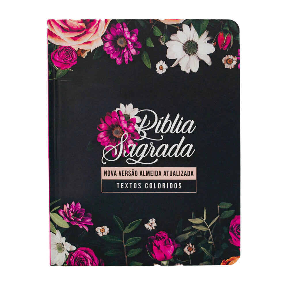 BIBLIA NVA FLORAL PINK