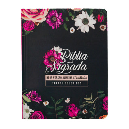 BIBLIA NVA FLORAL PINK