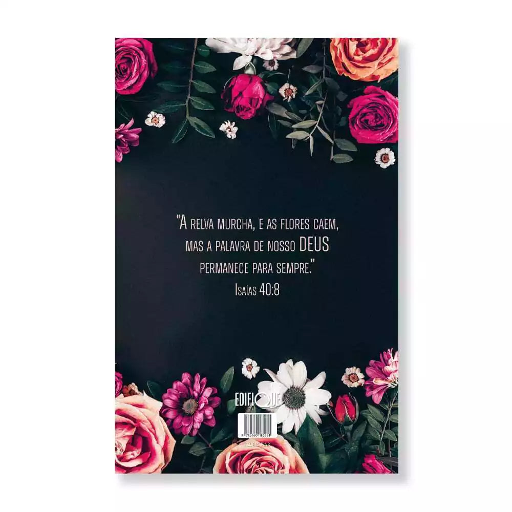 BIBLIA NVI FLORES PINK