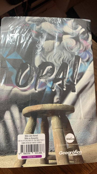 BIBLIA NVI NO BANQUINHO EVANGELIZE