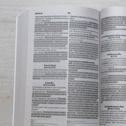 BIBLIA NVI NO BANQUINHO EVANGELIZE