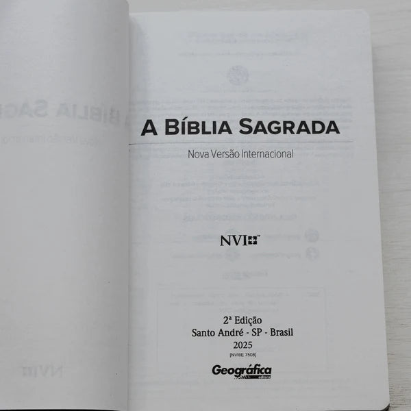 BIBLIA NVI NO BANQUINHO EVANGELIZE