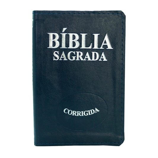 BIBLIA PEQUENA COM INDICE AZUL LUXO