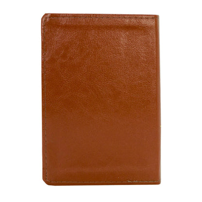 BIBLIA PEQUENA COM INDICE MARROM LUXO