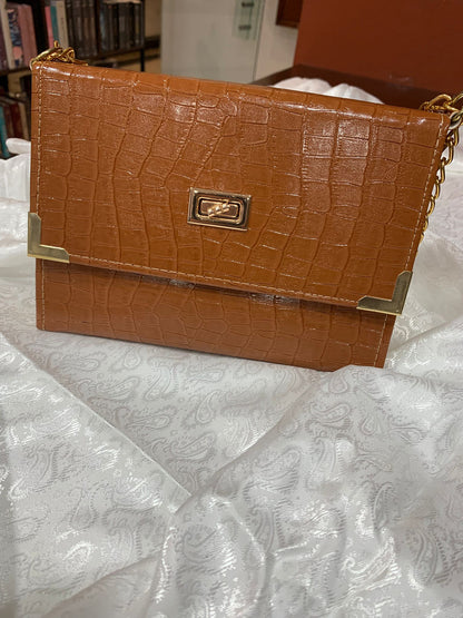 BIBLIA RC BOLSA COM ALÇA CROCO VERNIZ