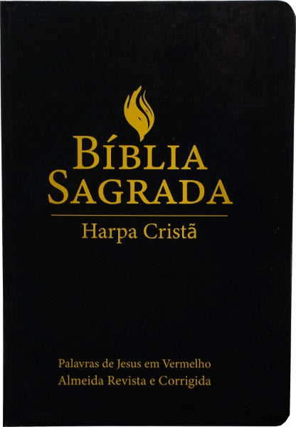BÍBLIA SAGRADA SLIM COM HARPA CPAD