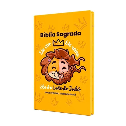 Children's Holy Bible NLT He lives, He reigns, He is the king of Judah