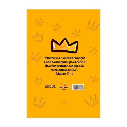Children's Holy Bible NLT He lives, He reigns, He is the king of Judah
