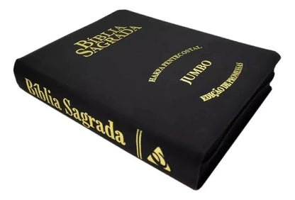 BÍBLIA SAGRADA RC LETRA JUMBO COM FECHO