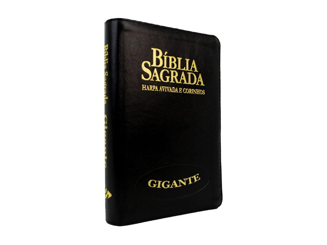 Holy Bible with Revived Harp and Choruses - giant letters