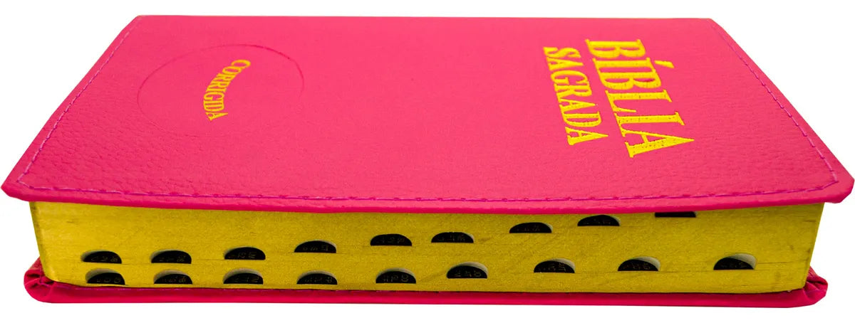 BIBLIA SAGRADA RC SLIM MEDIA LUXO PINK
