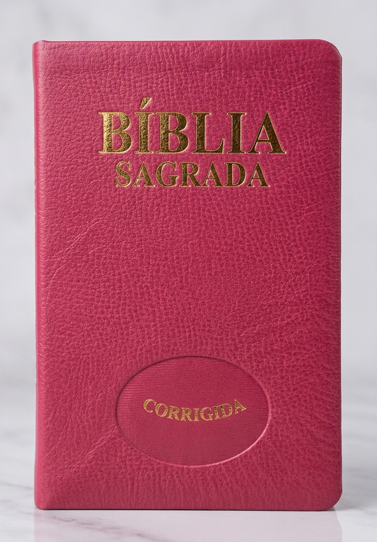 BIBLIA SAGRADA RC SLIM MEDIA LUXO PINK