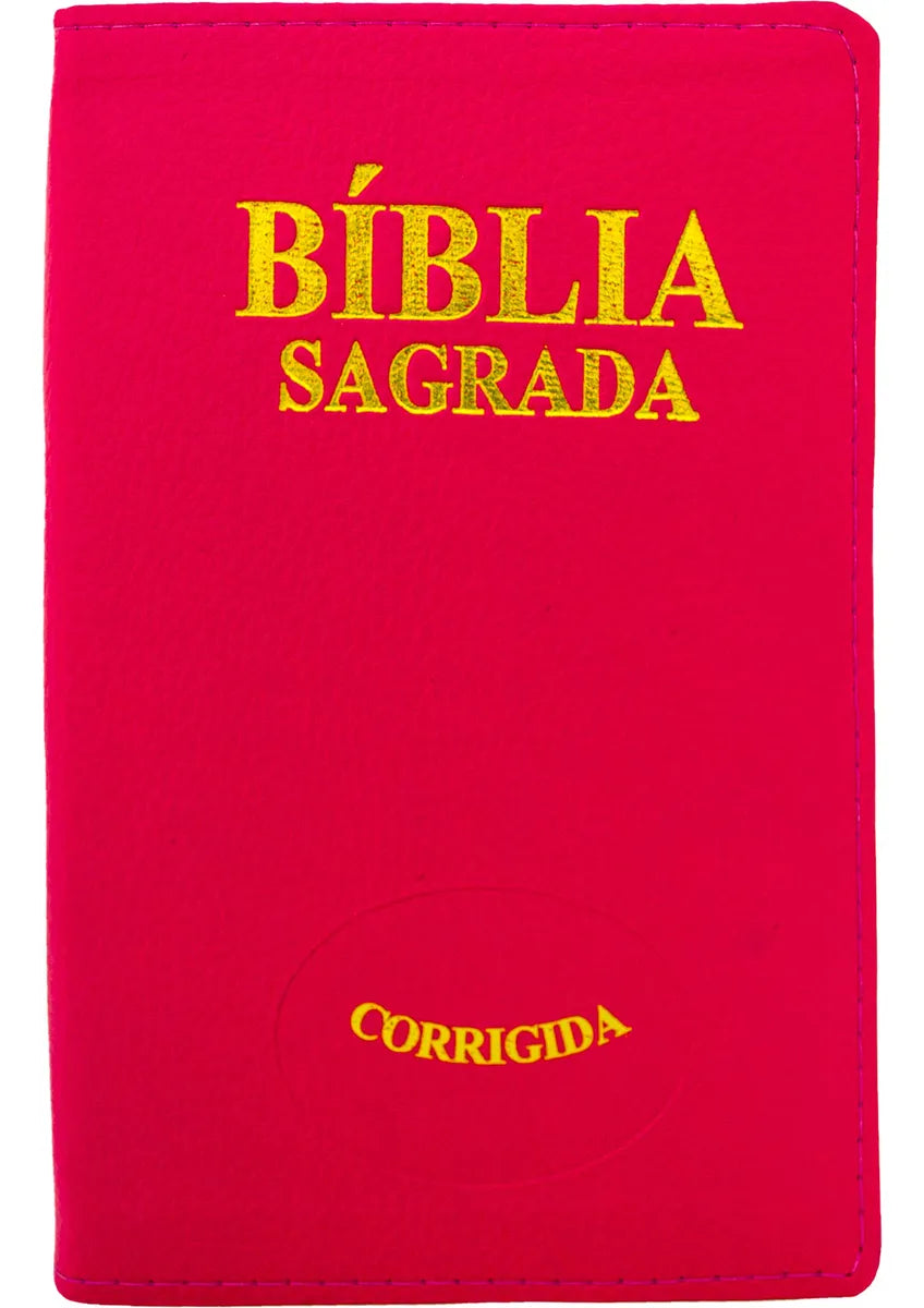 BIBLIA SAGRADA RC SLIM MEDIA LUXO PINK