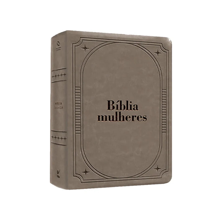 BÍBLIA COM ESPAÇO PARA ANOTAÇÕES | VIVIANE MARTINELLO | NAA | CAPA ACINZENTADA