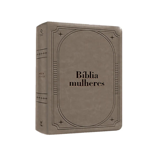 BÍBLIA COM ESPAÇO PARA ANOTAÇÕES | VIVIANE MARTINELLO | NAA | CAPA ACINZENTADA