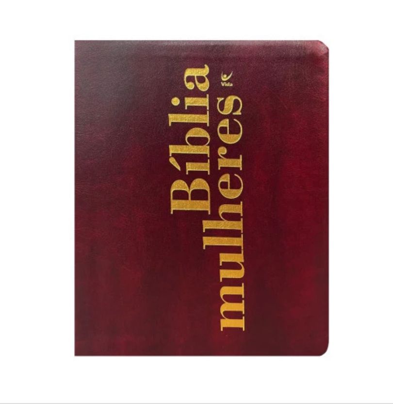 BÍBLIA COM ESPAÇO PARA ANOTAÇÕES | VIVIANE MARTINELLO | NAA | CAPA VINHO