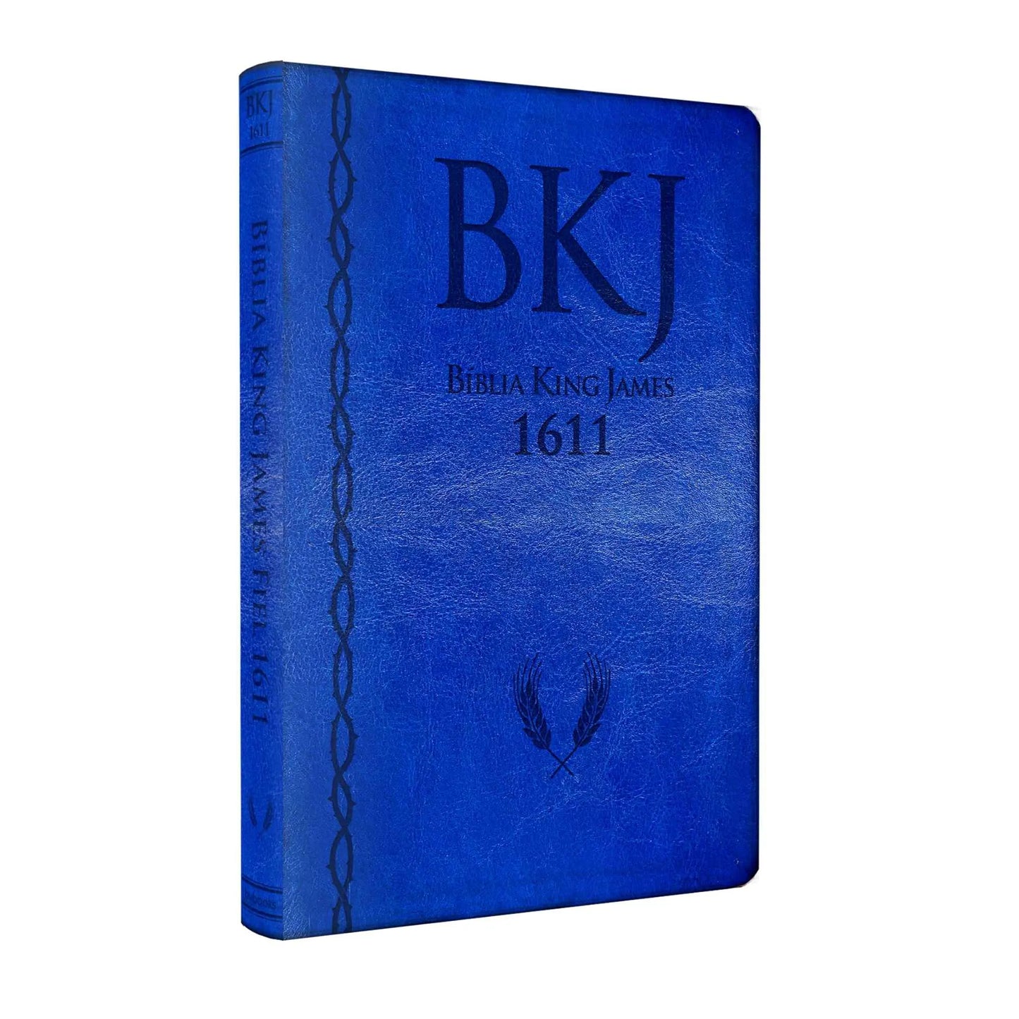BIBLIA KING JAMES FIEL 1611 ULTRA FINA AMPLIADA - AZUL