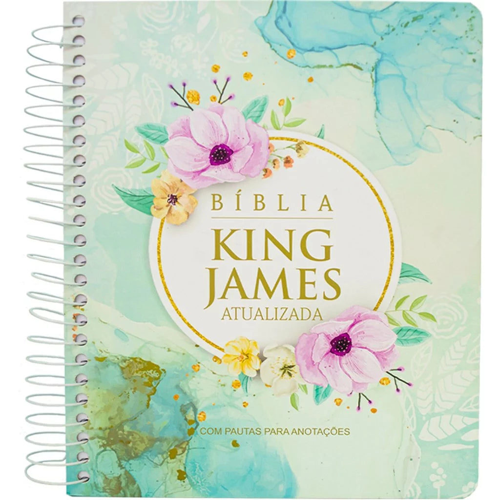 Bíblia Anote King James Atualizada Blue Sky