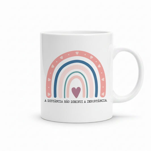 Caneca "Distância Rainbow"