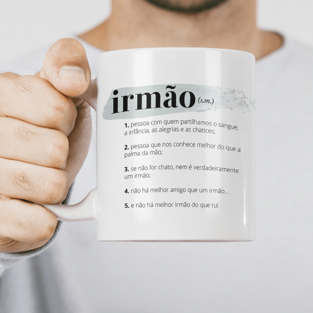 CANECA "SIGNIFICADO DE IRMÃO"