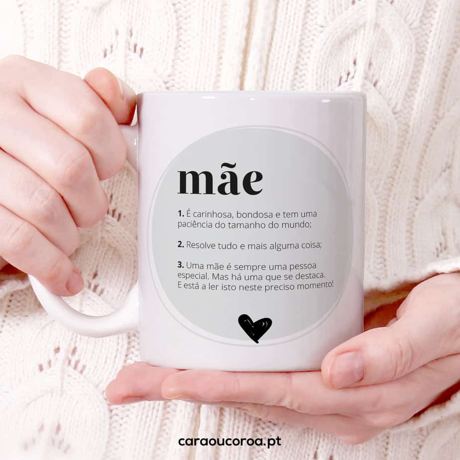 Caneca "Significado de Mãe"