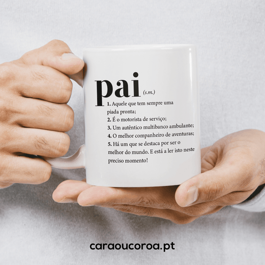 Caneca "Significado de Pai"