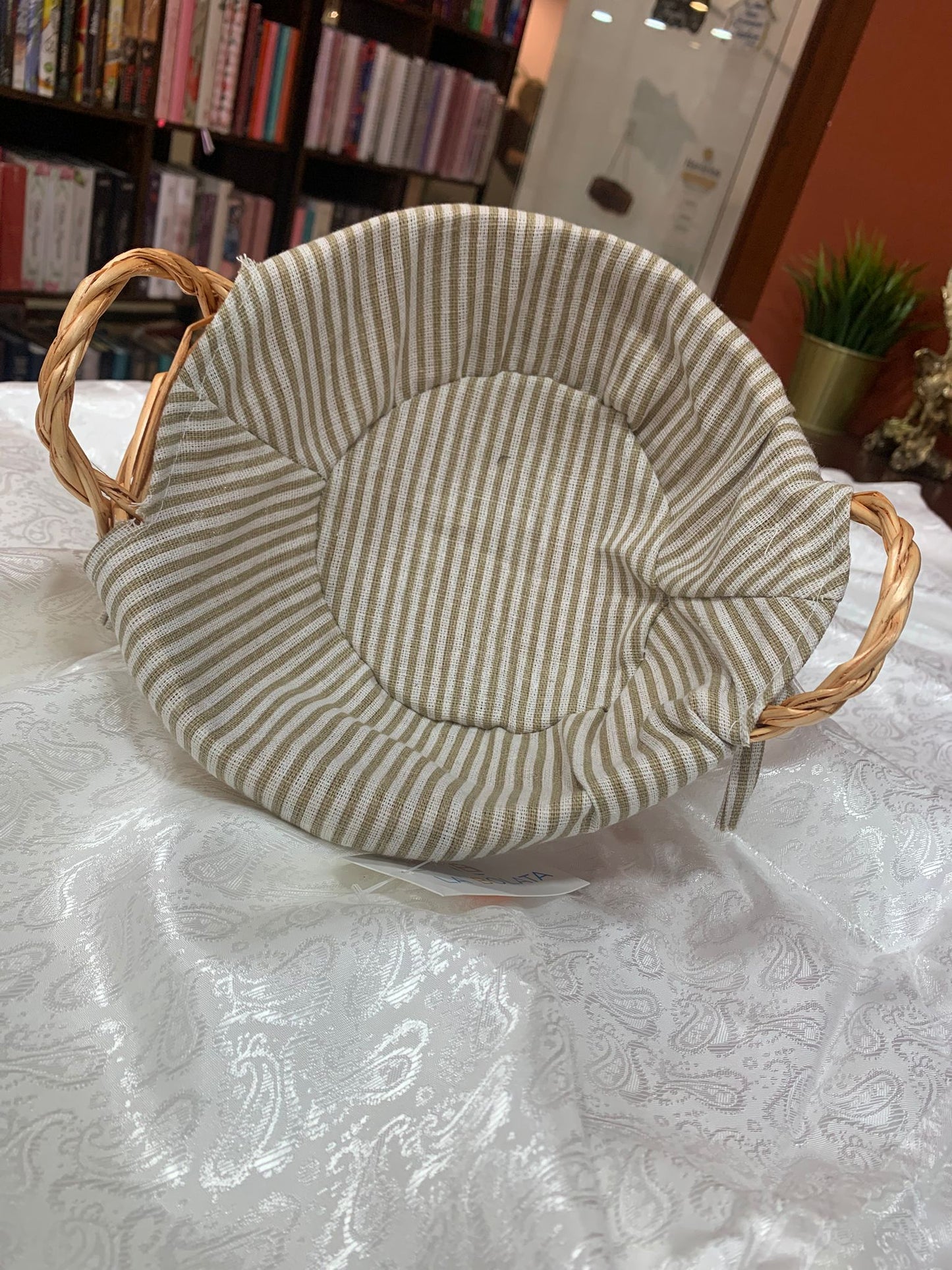 CESTO PARA PAO 21X21X9CM