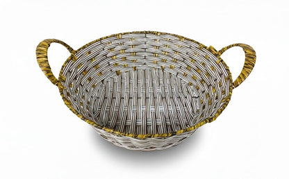 Round basket for supper bread