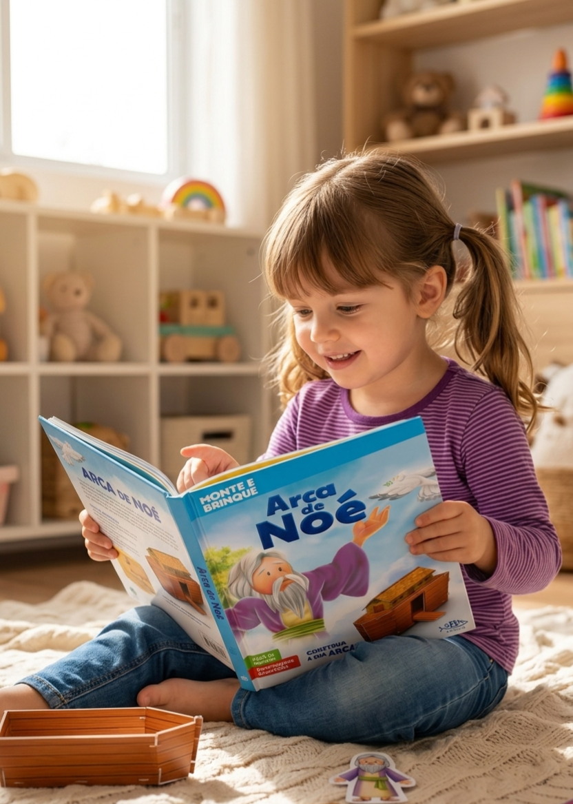 LIVRO MONTE E BRINQUE: ARCA DE NOÉ