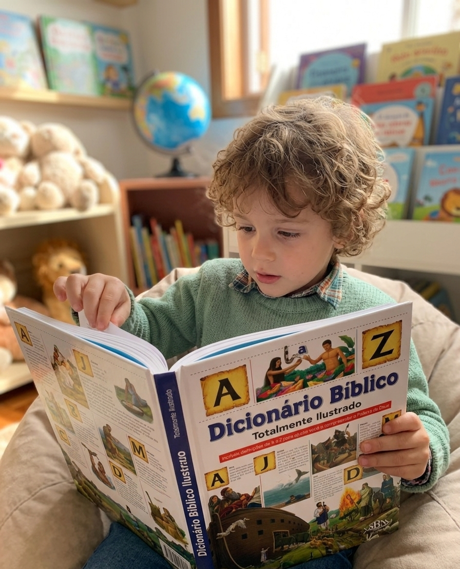 DICIONÁRIO BÍBLICO TOTALMENTE ILUSTRADO: DE A A Z