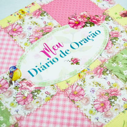 MEU DIÁRIO DE ORAÇÃO | CAPA DURA ESPIRAL ROSA