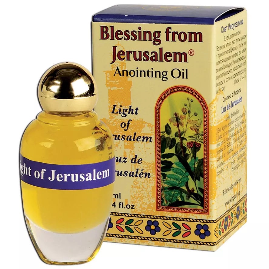 ÓLEO DE UNÇÃO LUZ DE JERUSALEM 10ML | ISRAEL