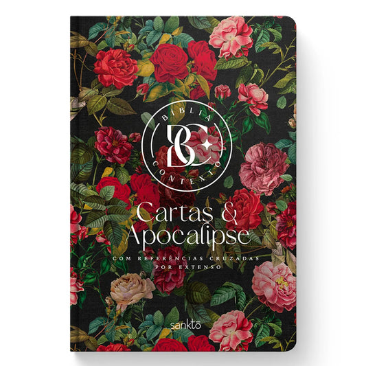 Bíblia Contexto | Cartas e Apocalipse | NVT | Capa Dura | Floral