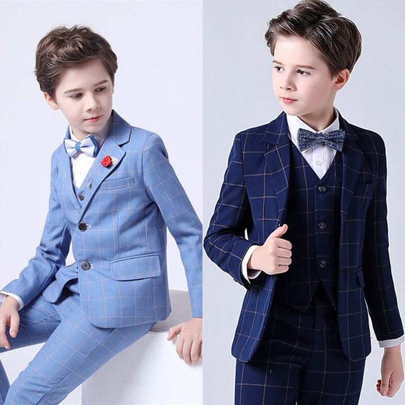 Plaid Suit for Boys
