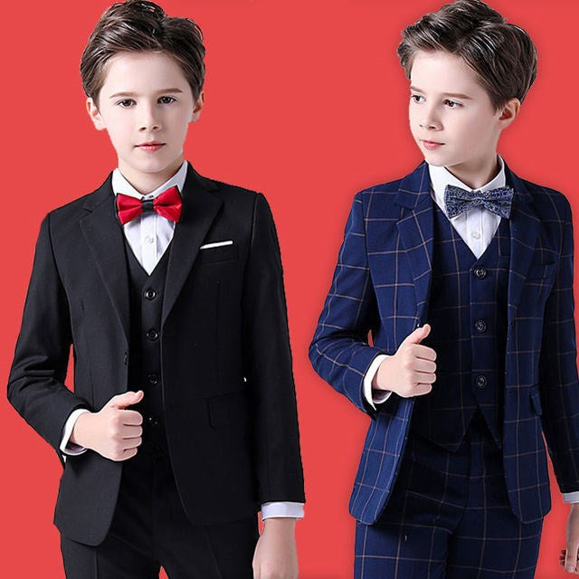 Plaid Suit for Boys