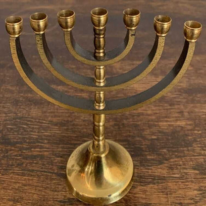 Candelabro Vintage - 16x16cm - Dourado