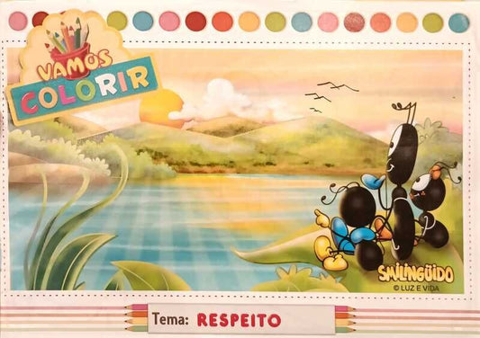 Livro para Colorir Smilingüido -  Respeito