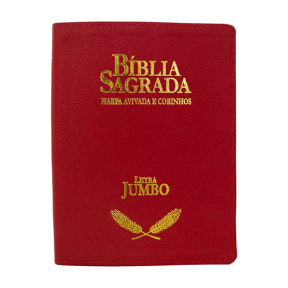 ARC Bible Jumbo Letter With Revived Harp and Choruses - Luxury Wine Cover