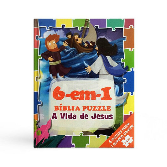 Bíblia Puzzle 6-em-1