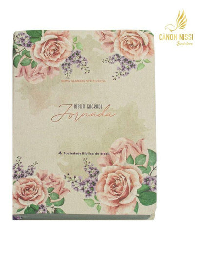 Bíblia Sagrada Jornada Slim - Flores (NA85JR-SLIM)