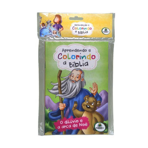 Aprendendo e Colorindo a Bíblia Kit com 10