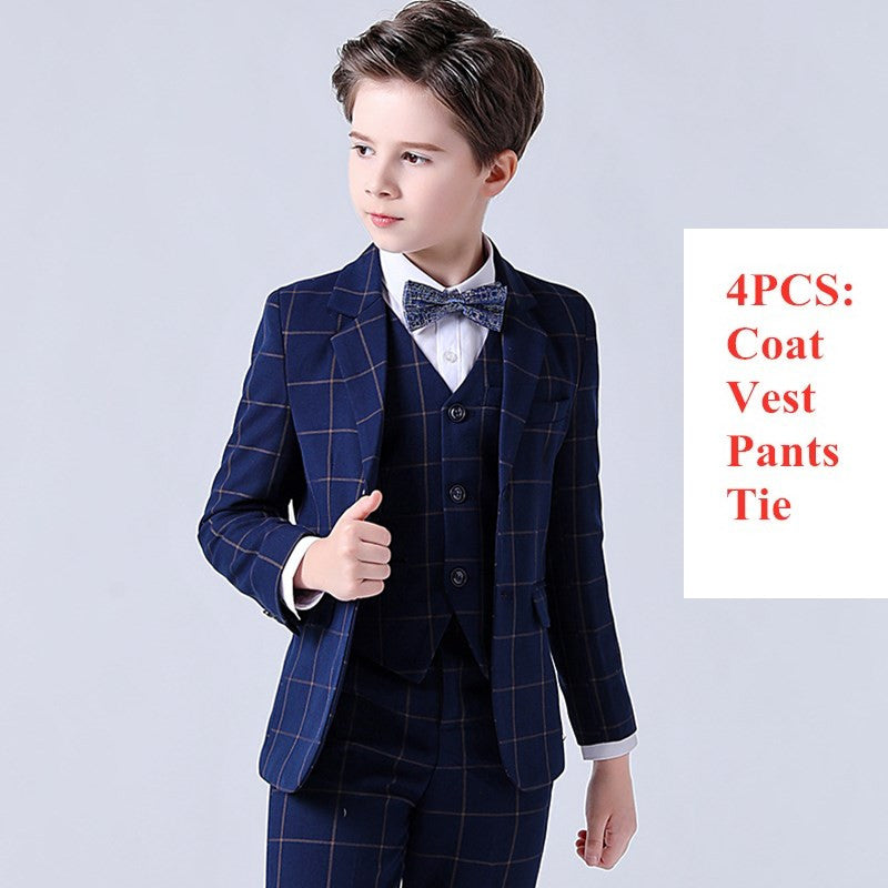 Plaid Suit for Boys