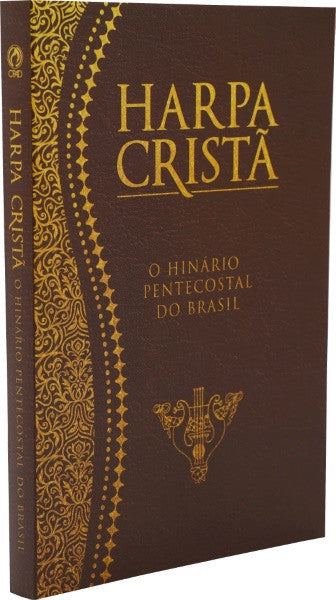 Harpa Cristã Popular Marrom 16,50 X 11,50cm