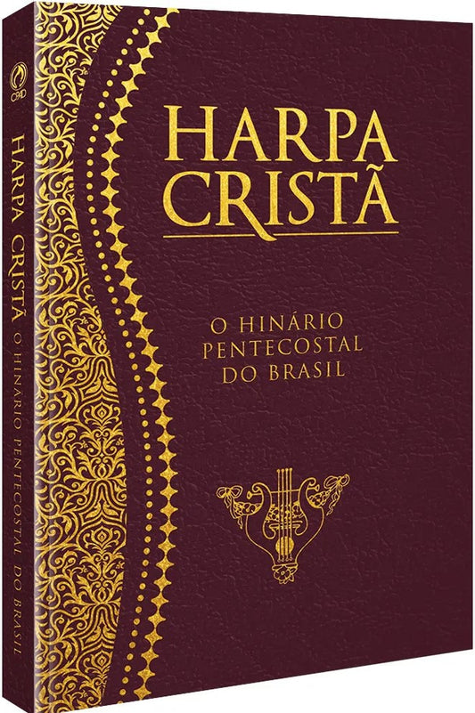 Harpa Cristã Popular Vinho 13X10cm