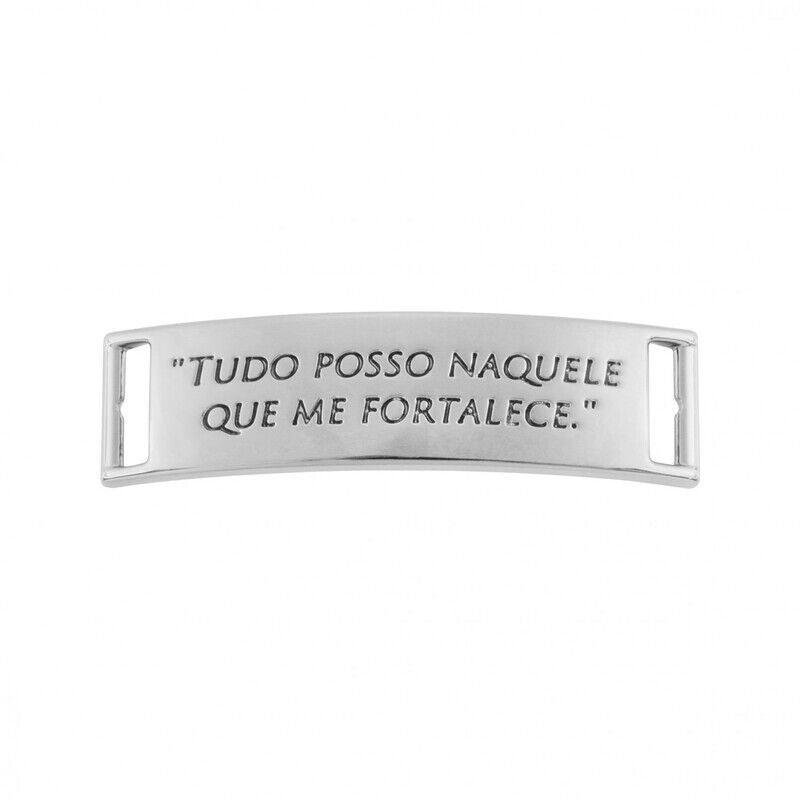 I can do all things through Him who strengthens me Nickel 51mm