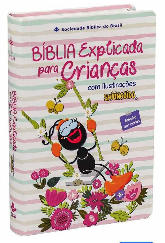 BÍBLIA EXPLICADA PARA CRIANÇAS SMILINGUIDO — ROSA