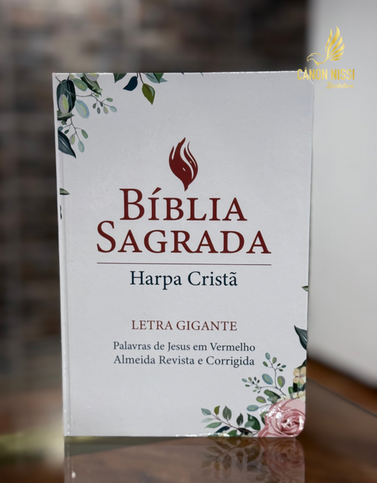 Bíblia Sagrada com Harpa Cristã - Letra Gigante