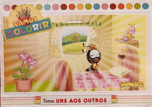 Livro para Colorir Smilingüido -  Uns aos outros