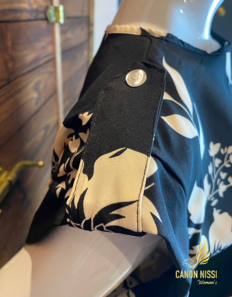 CONJUNTO DE CALÇA E BLUSA FLORAL PLUS SIZE- ISÍS