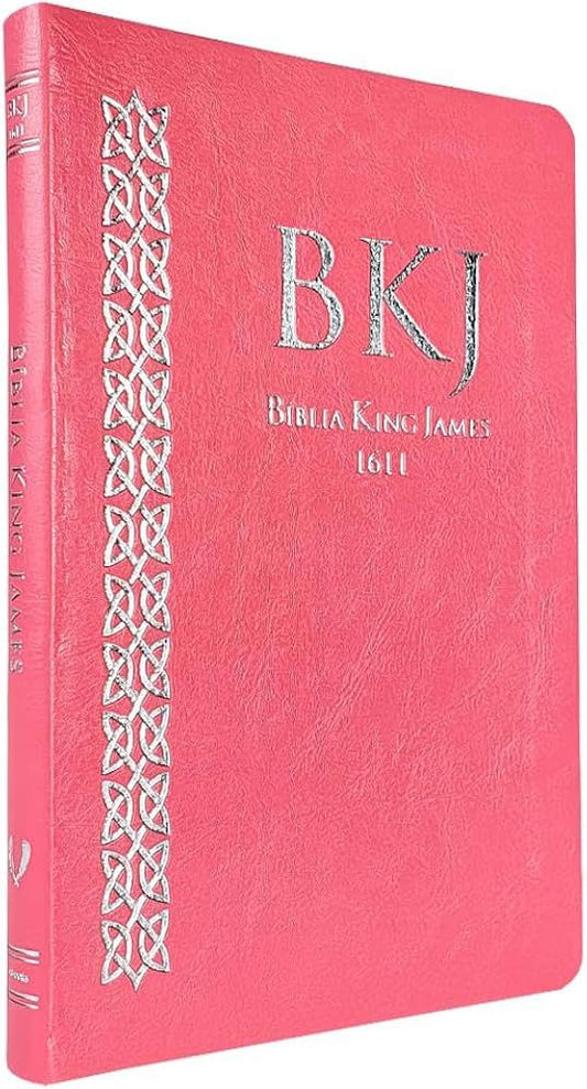 King James Bible 1611 - Ultra-thin Cover - Luxury Rose